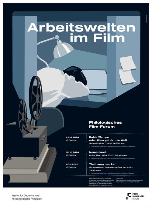 Philologisches Filmforum WiSe 2024/25 - Plakat